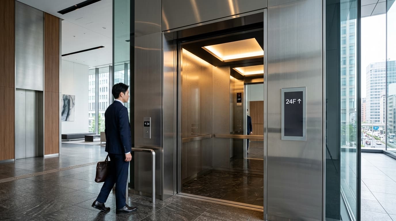 KOWA JAPAN ELEVATORS Precision Modern Passenger Elevator